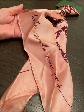 kate spade silk scarf
